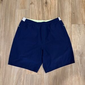 Birddogs Mens Boom Broomstick Blue Lined Shorts Sz XL Long Active Casual Summer